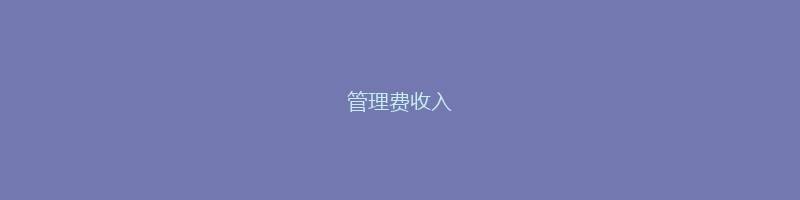 管理费收入