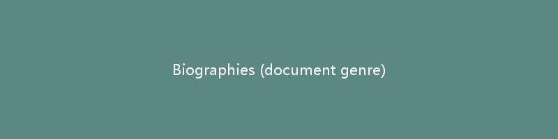 Biographies (document genre)