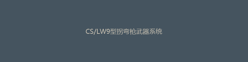 CS/LW9型拐弯枪武器系统